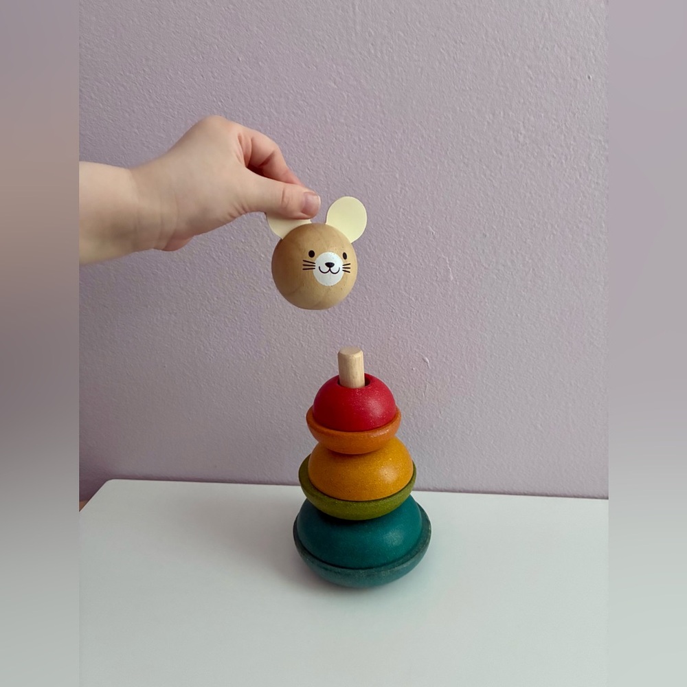 PlanToys Stacking Ring - Mouse - Picture 8 of 8